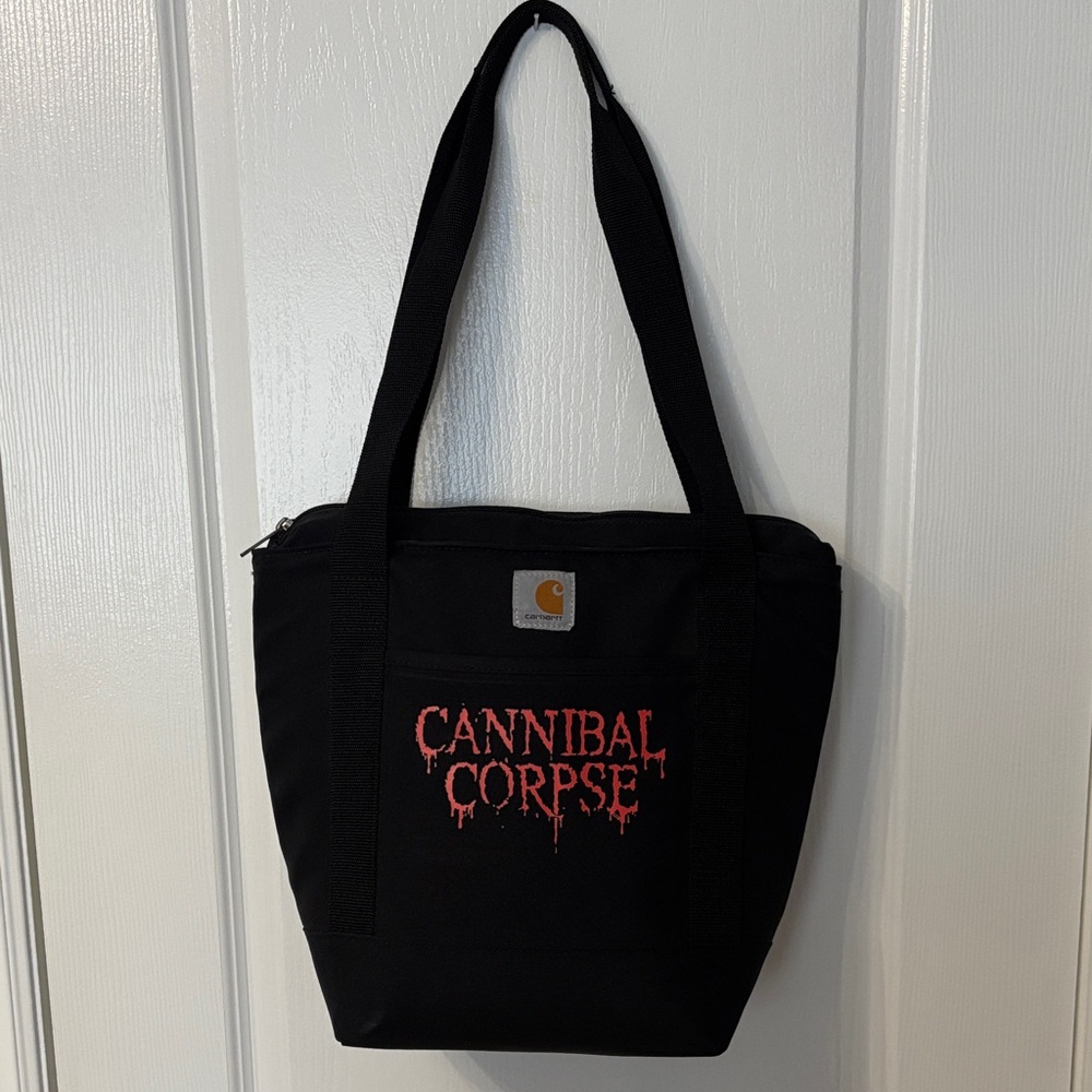 Cannibal Corpse x Carhartt Tote/Cooler Bag. 2 Compartments. Insulated. - Picture 2 of 10